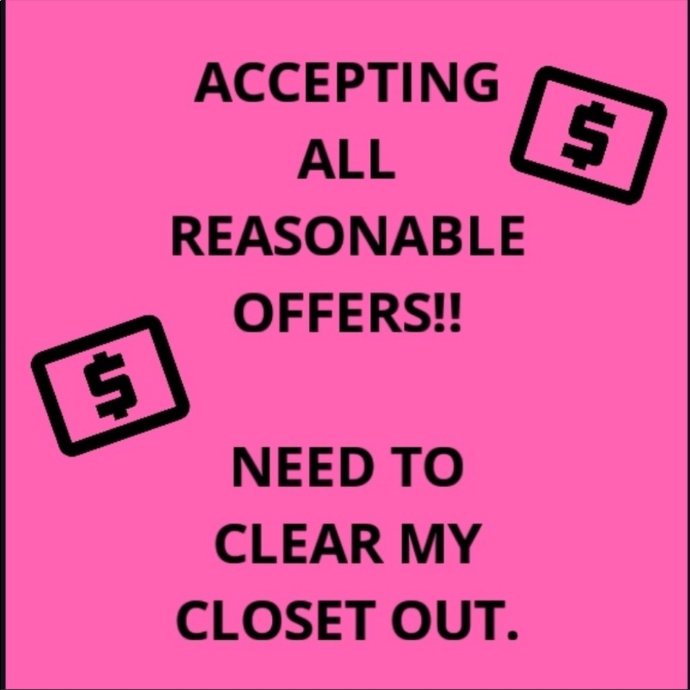 Clear out sale!